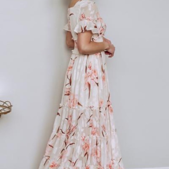 Blue Floral maxi SOLD - Picture 12 of 14